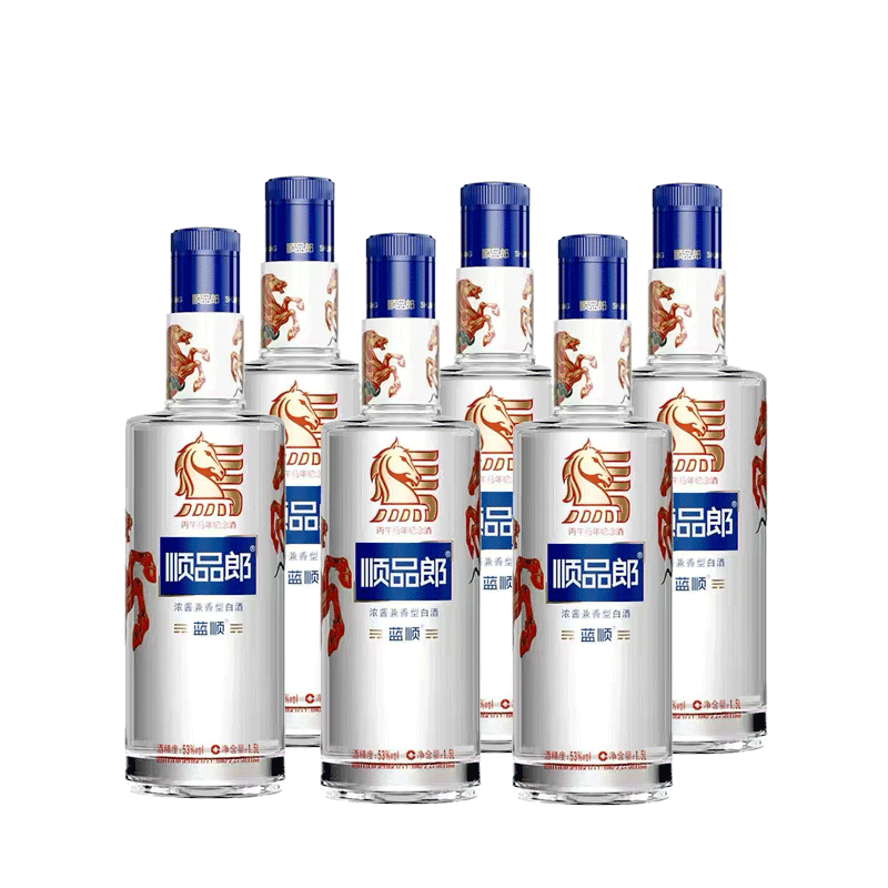 郎酒顺品郎马年纪念酒1.5L*6