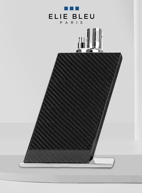 ELIE BLEU碳纤维系列台式古巴雪茄打火机金属男士充气座台打火机