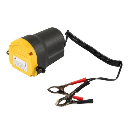 厂家促销12v/24V60W 5A微型塑料齿轮泵抽柴油机油液压油电动油泵