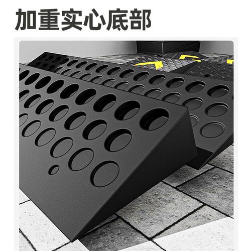 实心斜坡垫汽车台阶垫门槛垫马路牙子货车上坡垫三角垫橡塑路沿坡