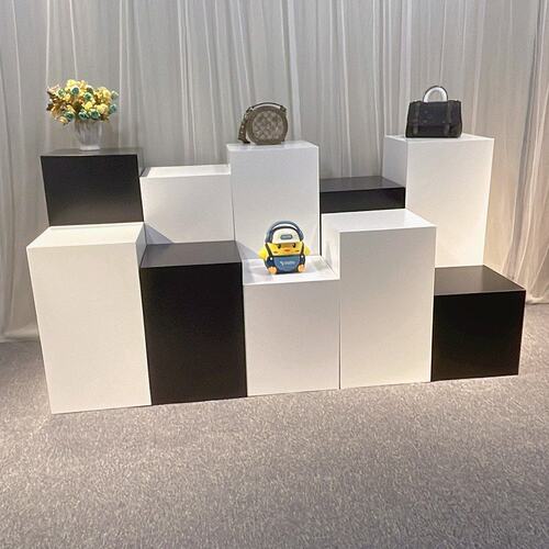 立柱展示台展示柜模特底座服装店桌子陈列柜展会展厅陈列架展台