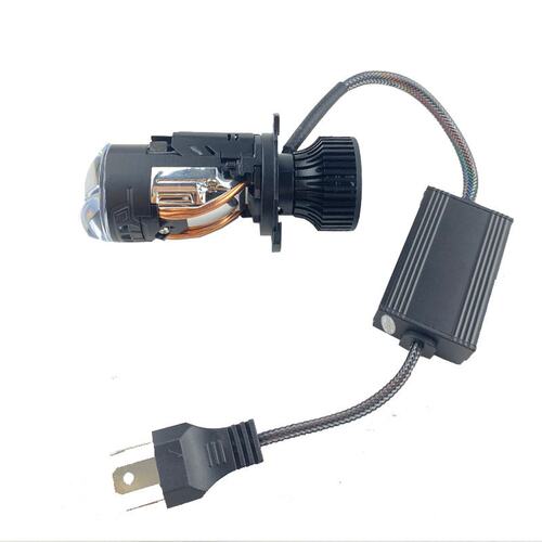 M01W电磁阀透镜H4 160W汽车LED大灯矩阵远光炮 双透镜LED前大灯