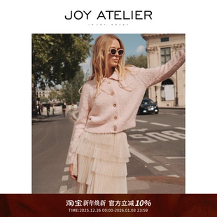 外套夹克廓形翻领上衣 CARIAGG奢品同源开衫 JOY6075 樱花SAKURA