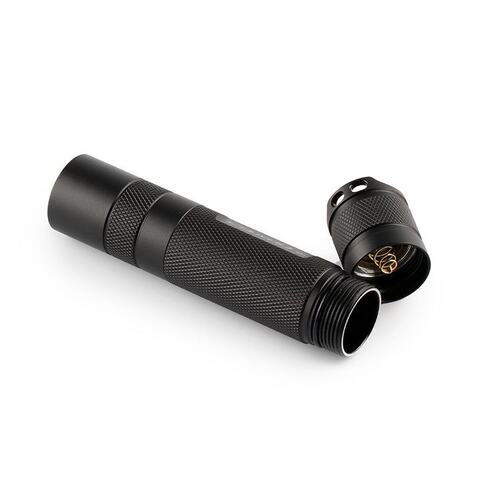 Convoy S2+ UV 365nm紫外线UVA led手电筒 日亚276A UVA
