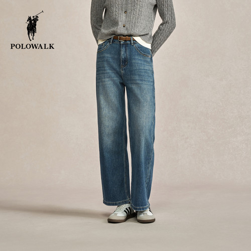 POLOWALK女式秋冬牛仔裤