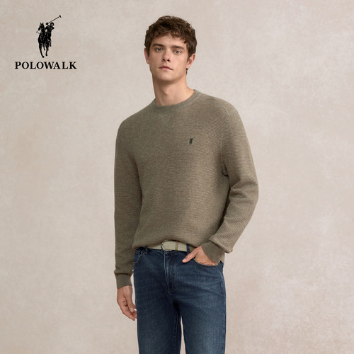 POLOWALK男式冬季羊毛衫