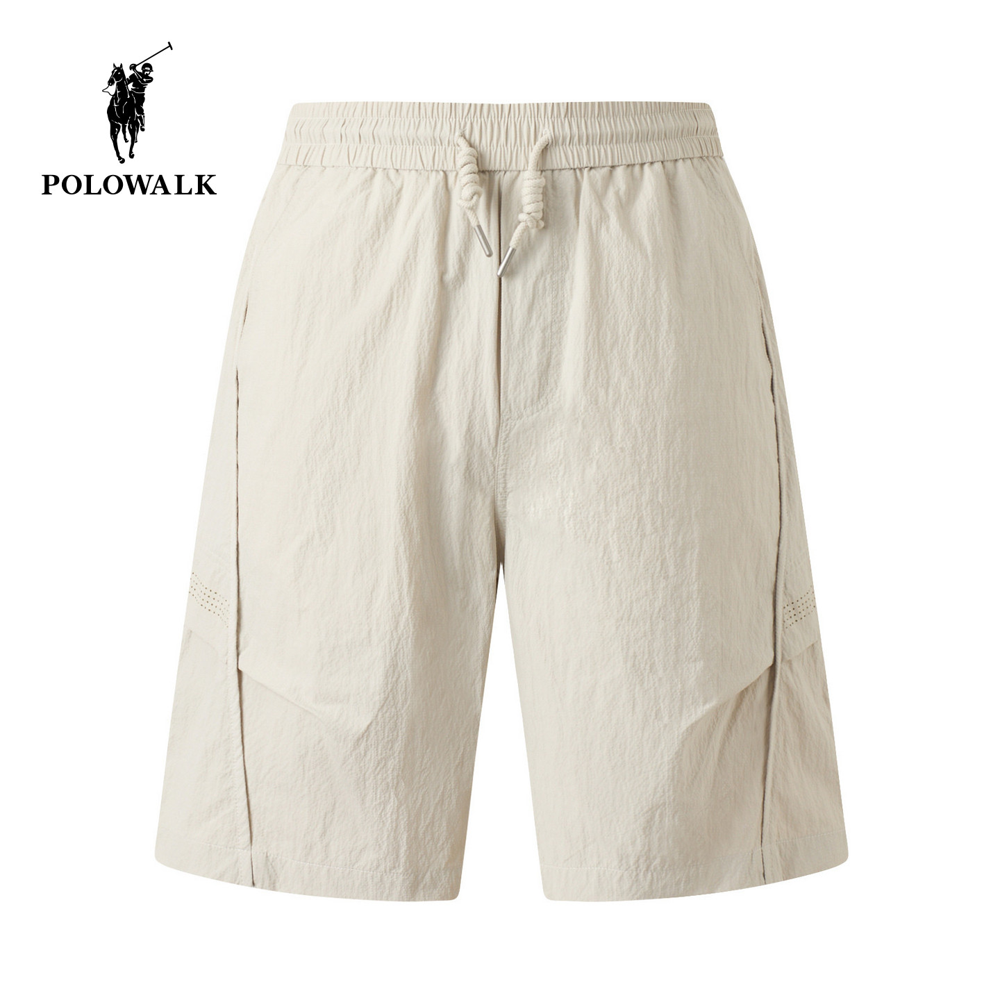 POLOWALK男式净色短裤