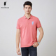 polo衫 纯棉数字刺绣质感短袖 男士 新款 T恤上衣 夏季 POLOWALK美式