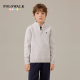 简约百搭中高领套头打底衫 2025秋冬新品 男童针织衫 POLOWALK童装