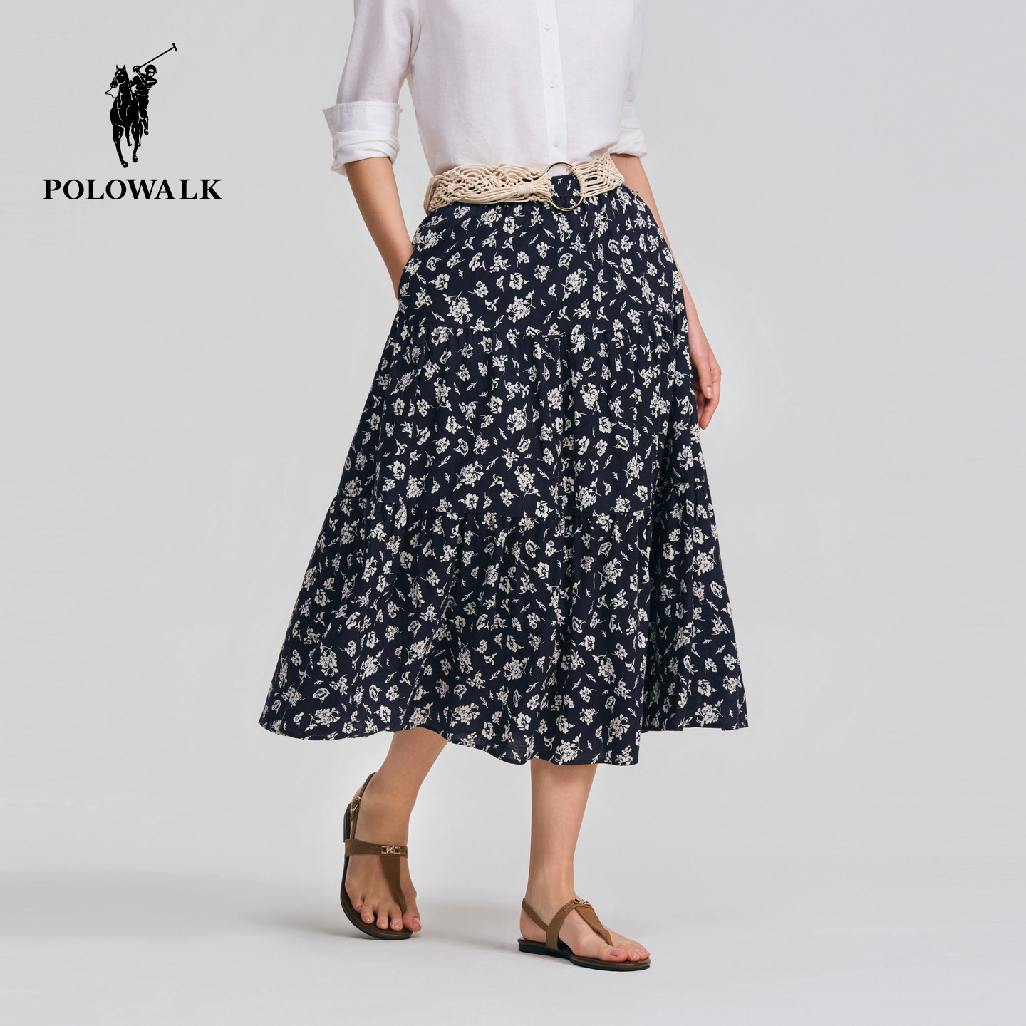 POLOWALK女式春夏半裙图片