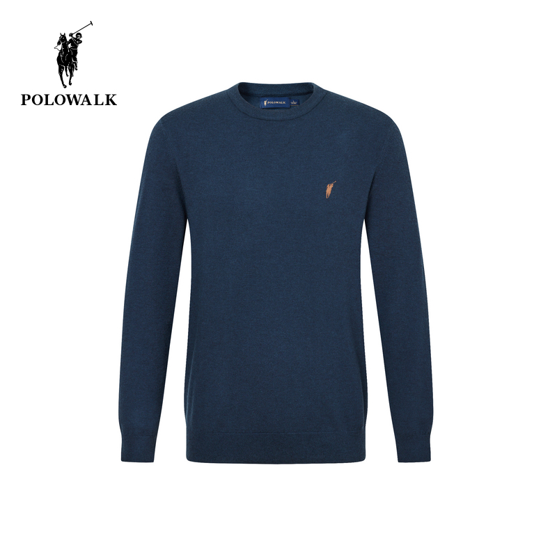 秋冬款男式长袖针织衫休闲百搭