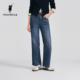 复古直筒显瘦百搭牛仔长裤 POLOWALK女式 新品 经典 牛仔裤 2026春夏裤