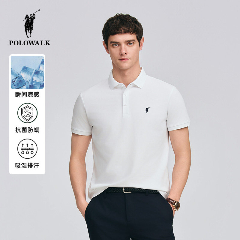 POLOWALK男式短袖POLO衫图片