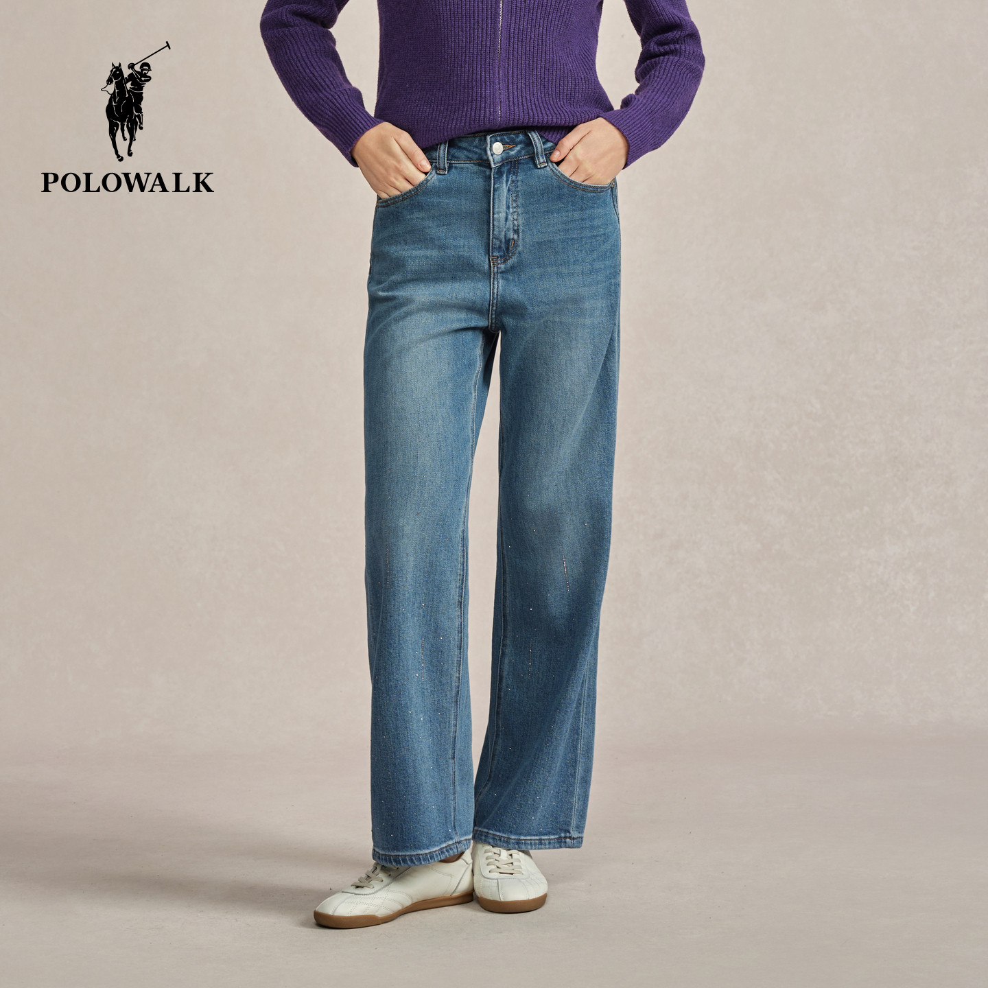 POLOWALK女式秋冬牛仔裤图片