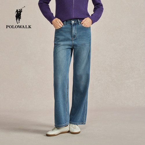 POLOWALK女式秋冬牛仔裤