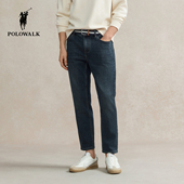 牛仔裤 长裤 2026春季 新品 POLOWALK男装 直筒复古休闲通勤男式 裤 经典