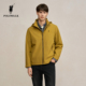 POLOWALK男式 加绒外套 潮流户外通勤简约连帽男装 夹克2025秋季 新品
