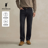 牛仔裤 长裤 2026春季 新品 POLOWALK男士 男装 裤 复古百搭直筒牛仔裤 男