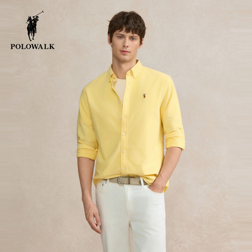 POLOWALK男式长袖衬衫