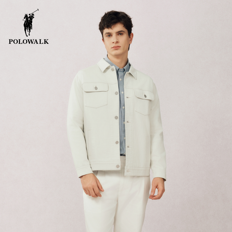 POLOWALK春季男式外套牛仔