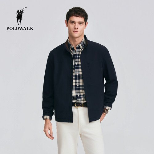 POLOWALK男式净色外套