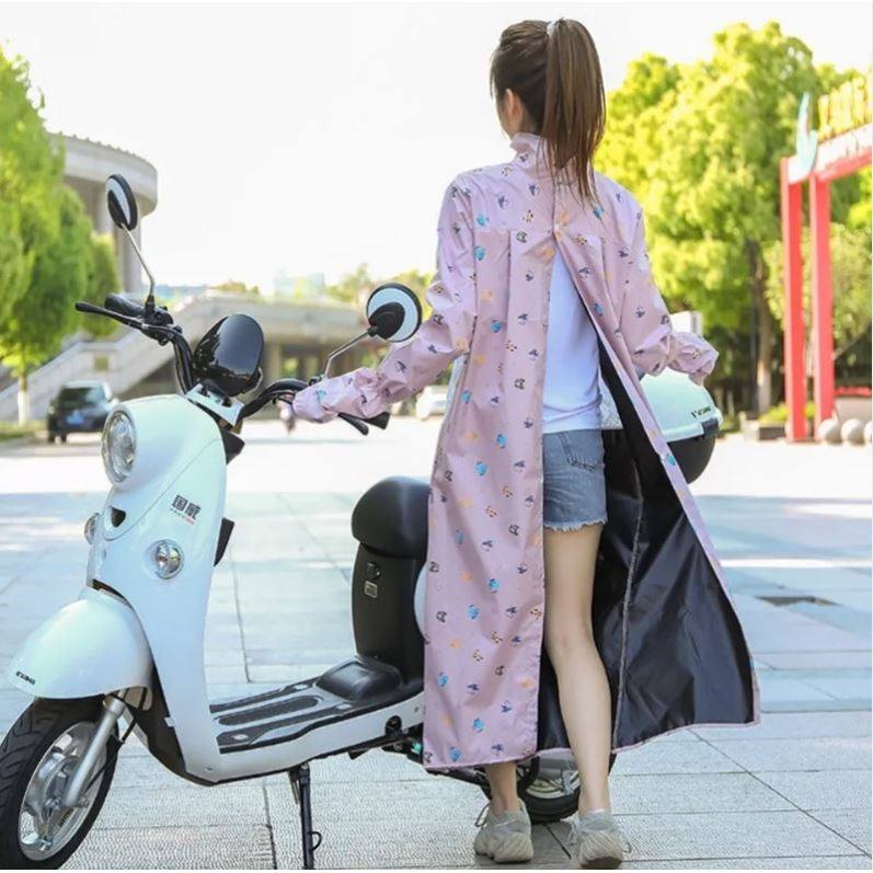 骑电动车防晒衣女款新款电瓶车夏天骑车神器装备电车摩托车长