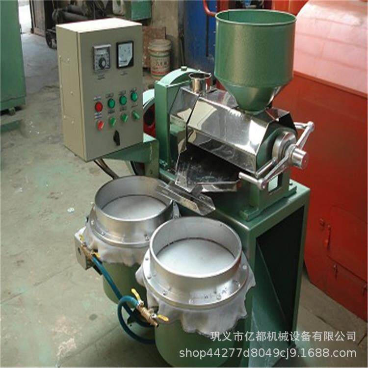 小型螺旋榨油机花生芝麻葵花籽榨油机油茶榨油机