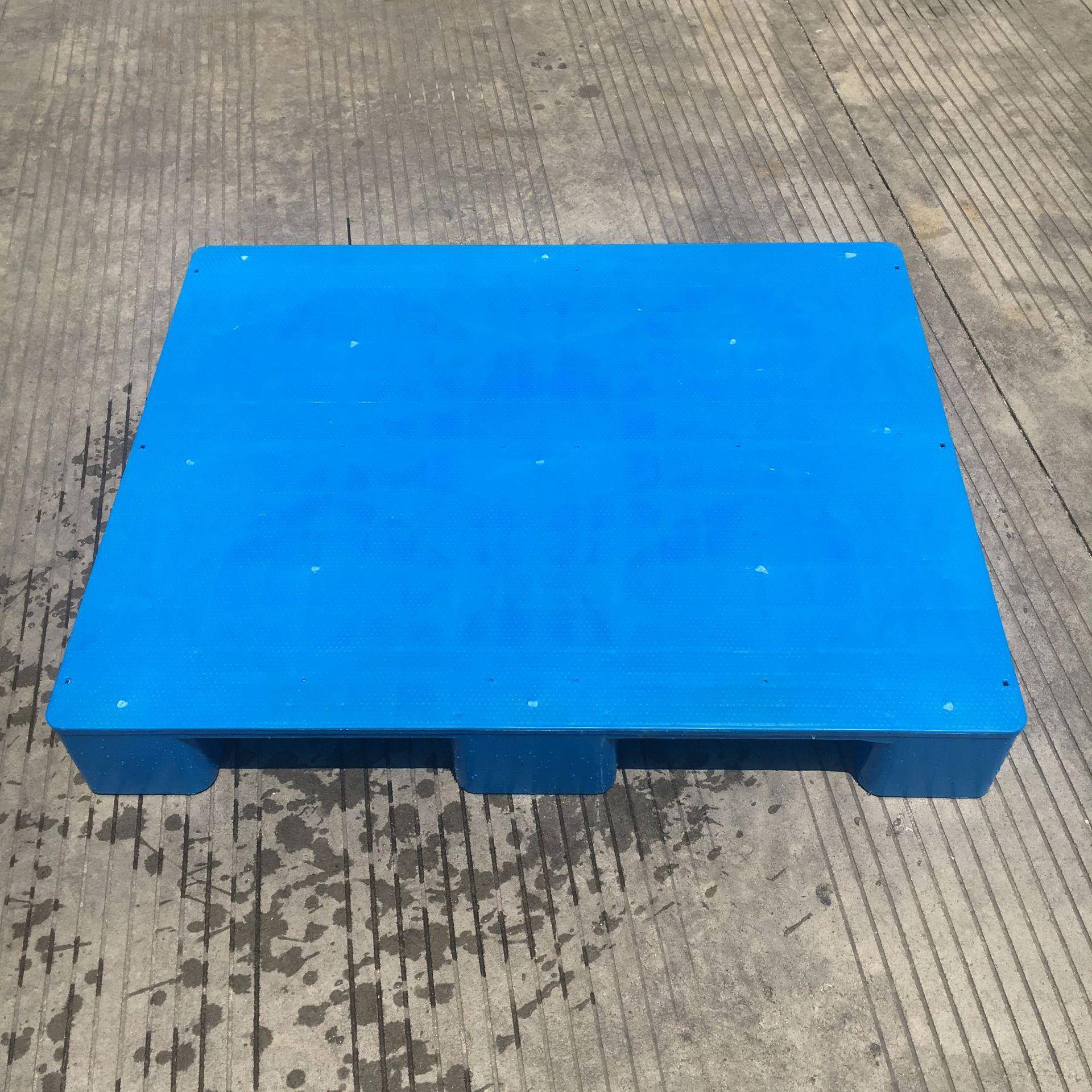 厂家平板大九脚1008塑料托盘泰州塑料叉车托盘加厚