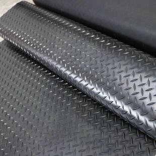 防滑橡胶板柳叶胶板元扣减震橡胶垫厂家现货楼梯防滑条纹橡胶垫