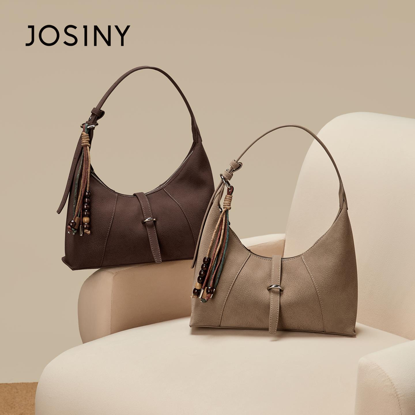 卓诗尼女包2025新款通勤时