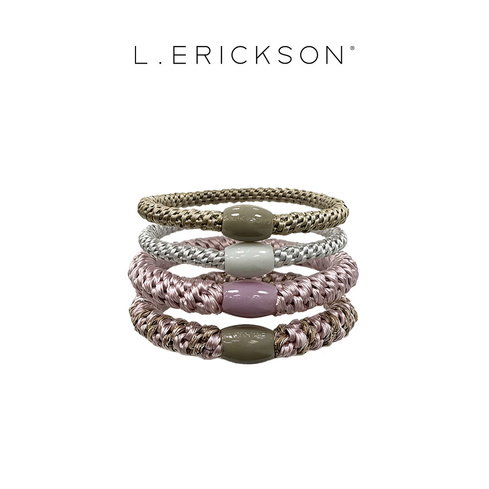 L. ERICKSON/莱丽克森 高弹力发圈-4根装 头绳发绳