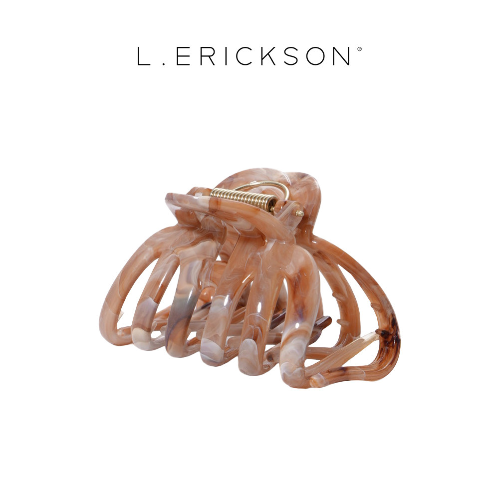 L. ERICKSON/莱丽克森 立体曲齿抓夹 大空间新中式,饰品/流行首饰/时尚饰品新,发饰,淘宝优惠券,粉丝福利购,淘宝优惠卷