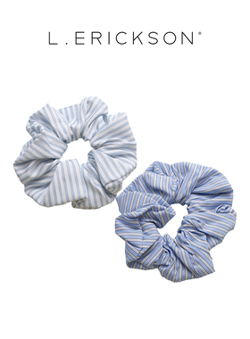 L. ERICKSON/莱丽克森 条纹发圈组合 海盐气泡 高弹