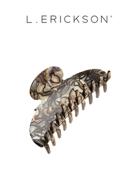 L. ERICKSON/莱丽克森 超大号时尚醋酸抓夹 法国制造