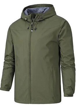 Windproof and waterproof parka jacket男士防风防水冲锋衣外套