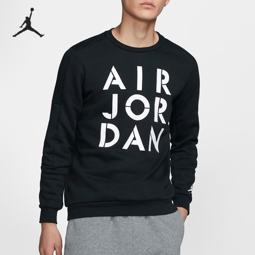 Nike/耐克正品JORDANJUMPMANHYBRID男子圆领套头卫衣CK1355-010