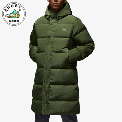Nike/耐克正品JORDAN男士保暖中长款经典运动羽绒服FB7314-340
