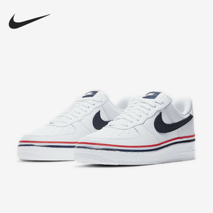 Nike/耐克正品Air Force 1男女低帮休闲运动板鞋CJ1377-100