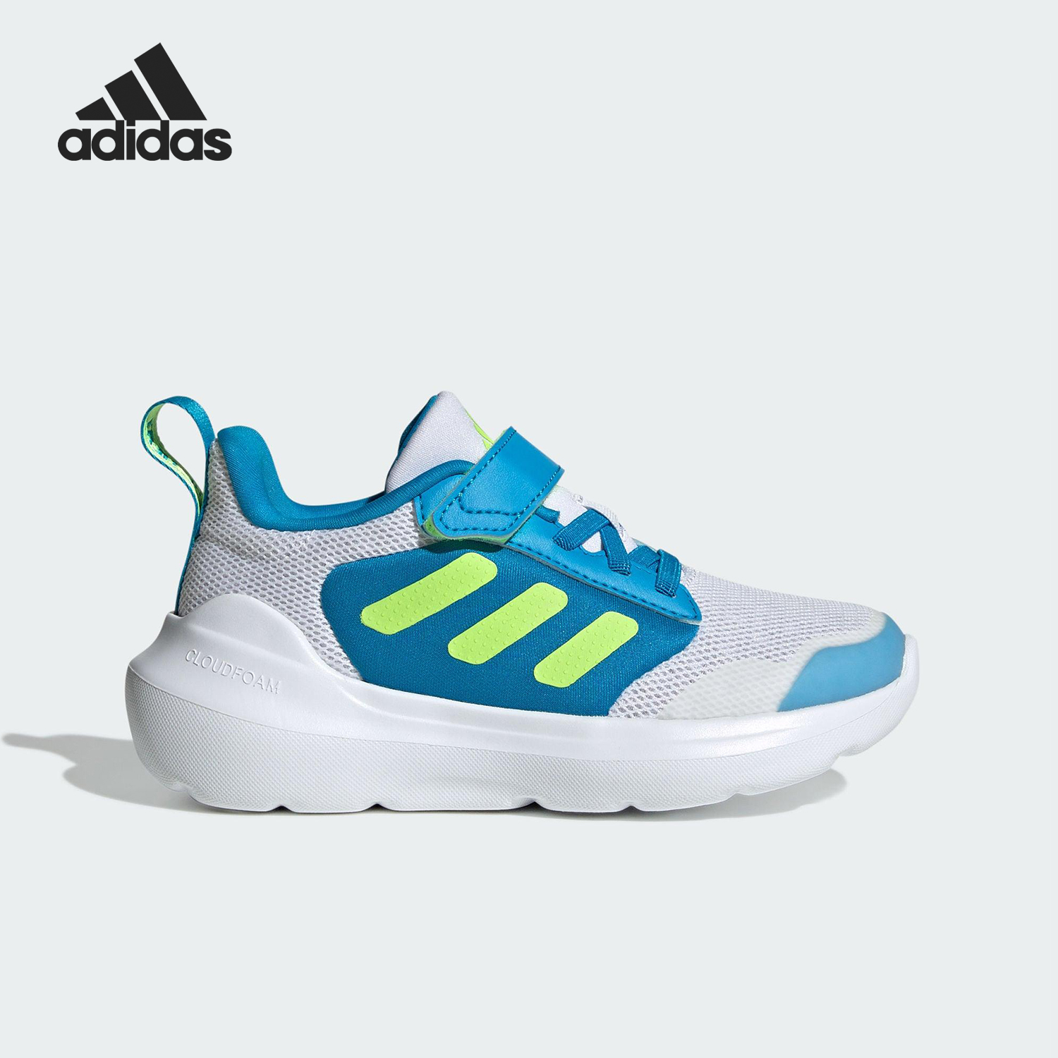 Adidas/阿迪达斯正品秋季小童魔术贴运动低帮休闲鞋JQ4850