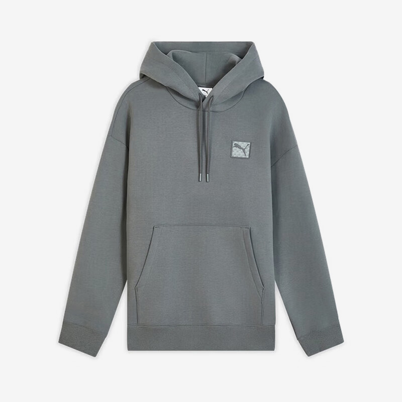 Puma/彪马正品2025冬季款男士休闲针织口袋运动连帽卫衣635708-44