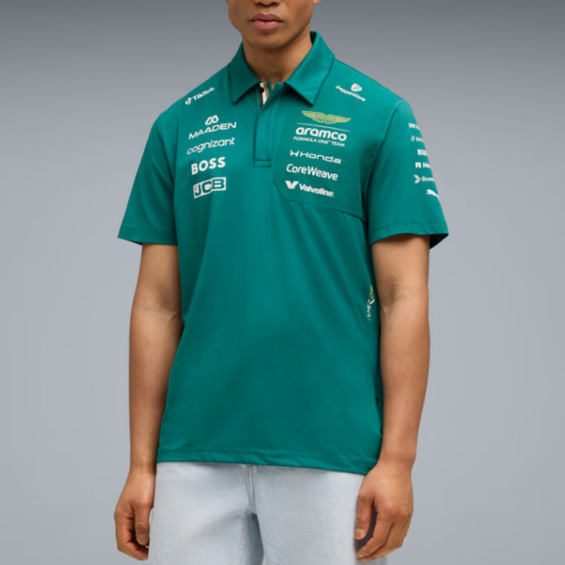 Puma/彪马正品夏季男女宽松翻领套头经典短袖 Polo衫713888-01