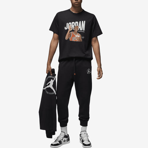 Nike耐克正品Jordan男印花圆领柔软舒适运动短袖T恤DV8435-010