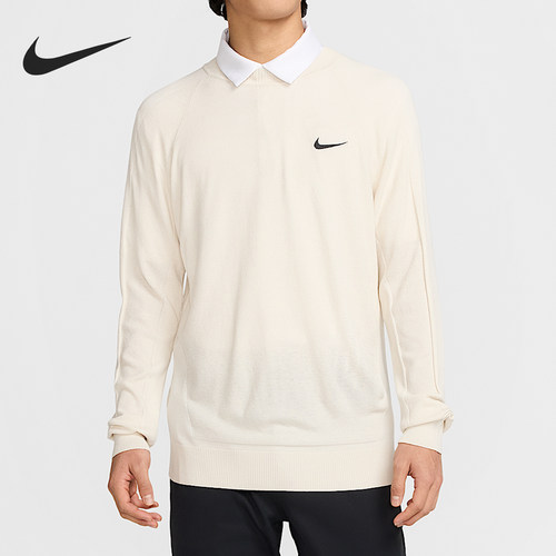 Nike/耐克正品2025秋季款男士休闲运动针织透气套头衫FQ8833-104