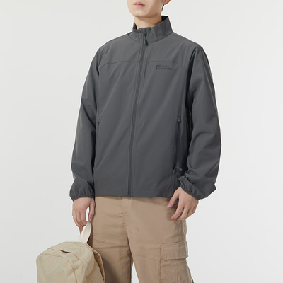 Jack wolfskin/狼爪正品新款男士拉链软壳外套5324171-6945