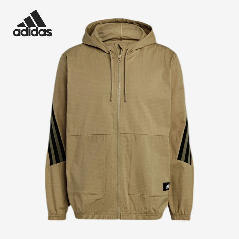 Adidas/阿迪达斯正品2021年夏季新款男子休闲运动外套 H21536