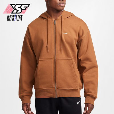 耐克男士复古运动连帽口袋外套