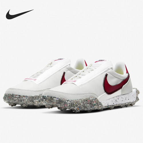 Nike/耐克正品Waffle Racer Crater 女子缓震华夫运动鞋 CT1983