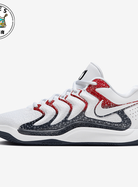 Nike/耐克正品KD17 EP男士运动透气舒适缓震实战篮球鞋FJ9488-101