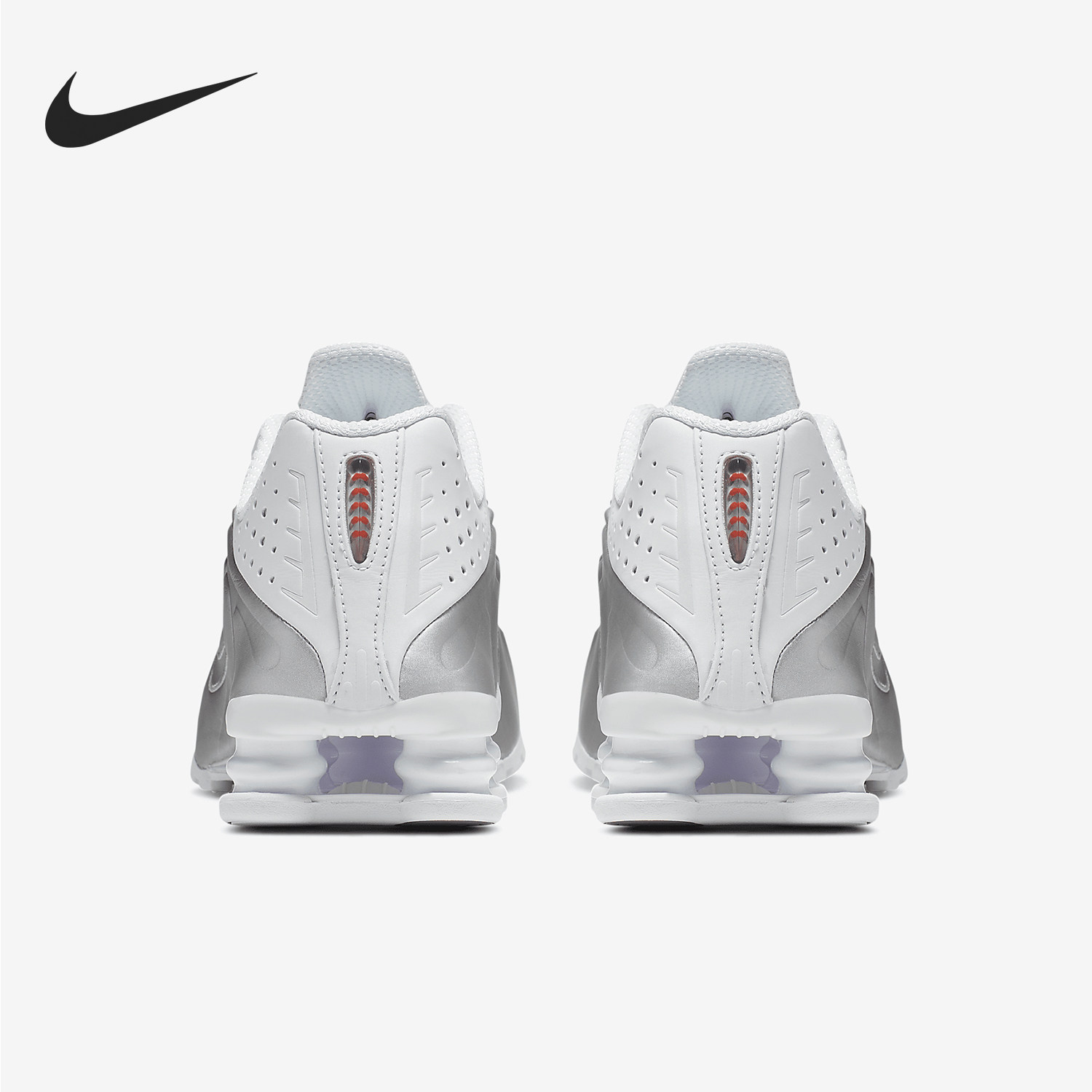 Nike/耐克正品Shox R4男女气柱减震运动低帮跑步鞋AR3565-101