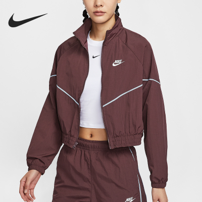 Nike/耐克正品26夏Sportswear女休闲梭织立领运动外套IM8028-652